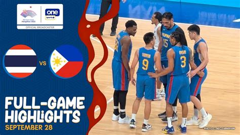 Philippines vs. Thailand men's 5x5 highlights .